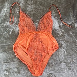 Lala | Blue Lace Teddy/Bodysuit | Large